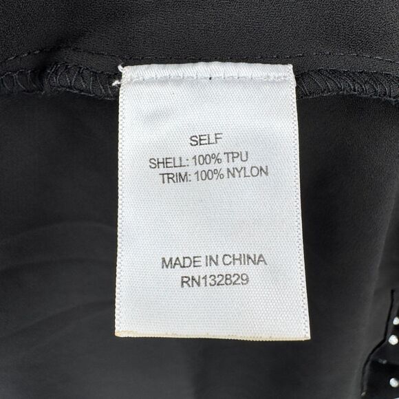 LPA Letizia Black Embellished Jeweled Open Back Mini Dress Sz S Small - Picture 8 of 8